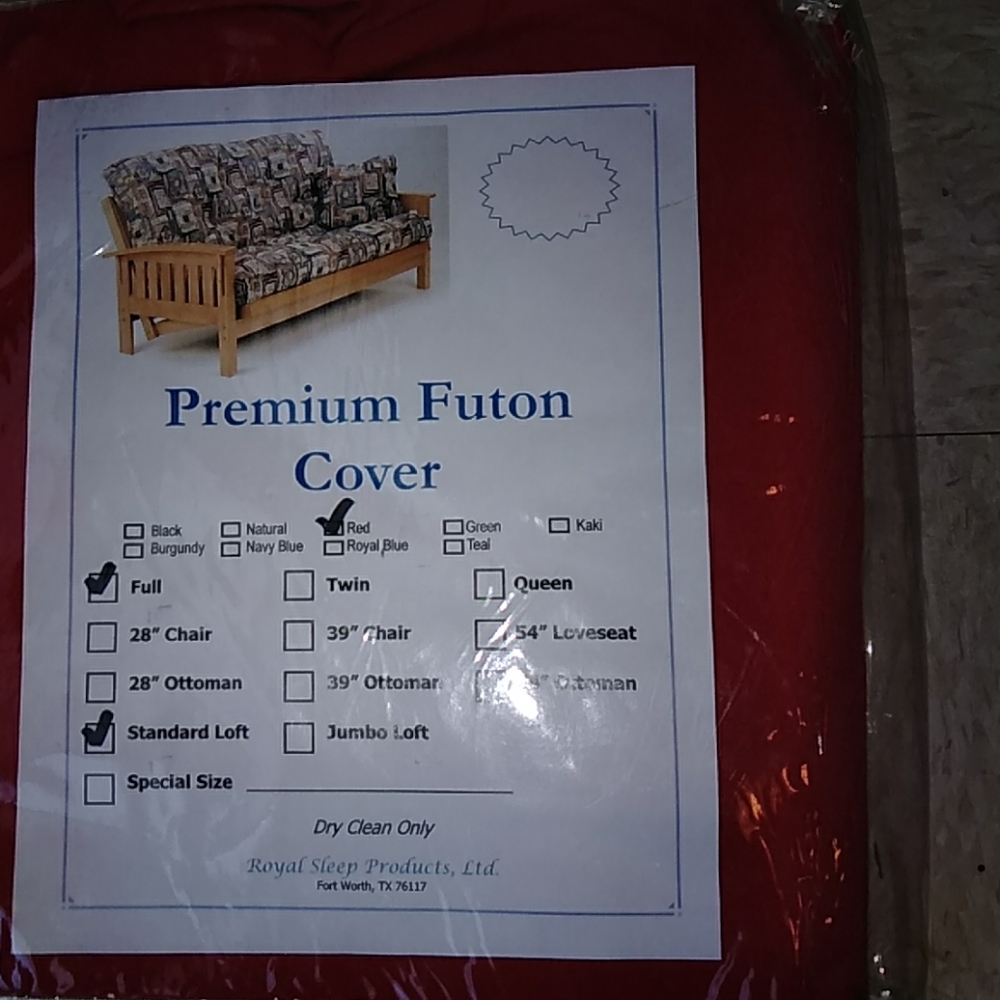 Premium futon cover